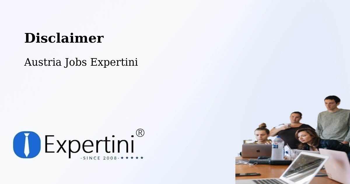 Disclaimer – Egg - Austria Jobs Expertini