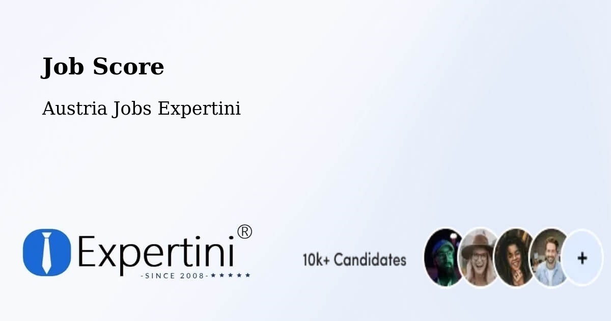 Job Score & Job Description Score Tool – Egg - Austria Jobs Expertini